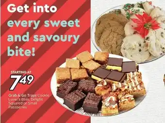 Safeway Grab & Go Trays Cookie offer