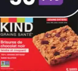 IGA KIND GRANOLA BARS offer