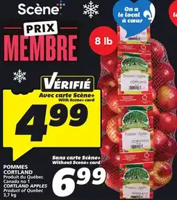 IGA CORTLAND APPLES offer