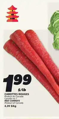 IGA RED CARROTS offer