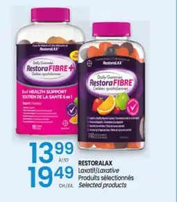 Uniprix RESTORALAX Laxatif/Laxative Produits sélectionnés/Selected products offer