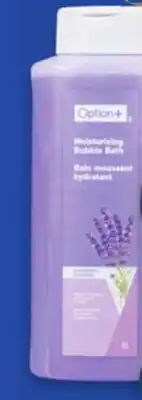 Uniprix OPTION+ Bains moussants sélectionnés/Selected bubble baths offer