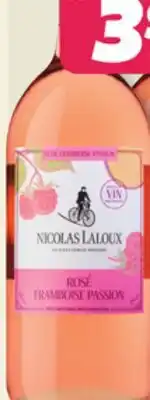IGA NICOLAS LALOUX ROSÉ WINE BEVERAGE offer