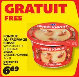 IGA SWISS KNIGHT L'ORIGINAL SWISS CHEESE FONDUE offer