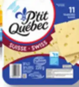 IGA P'TIT QUÉBEC CHEESE SLICES offer