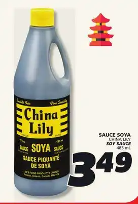 IGA CHINA LILY SOY SAUCE offer