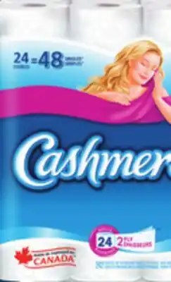 IGA CASHMERE PAPER TOWELS, FACIAL TISSUES OR BATHROOM TISSUES offer