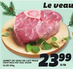 IGA FRESH MILK-FED VEAL SHANK offer