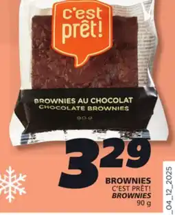 IGA C'EST PRÊT! BROWNIES offer