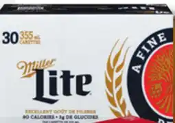 IGA MILLER LITE BEER offer
