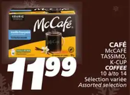 IGA McCAFÉ TASSIMO, K-CUP COFFEE offer