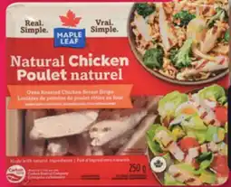 IGA MAPLE LEAF SHREDDED OR IN STRIPS COOKED CHICKEN offer