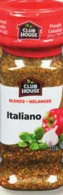 IGA CLUB HOUSE SEASONING BLENDS offer