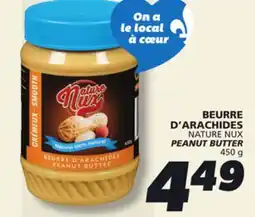 IGA NATURE NUX PEANUT BUTTER offer