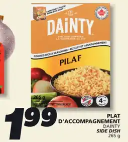 IGA DAINTY SIDE DISH offer