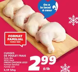 IGA FRESH CHICKEN LEGS offer