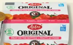 IGA ASTRO ORIGINAL YOGURT offer