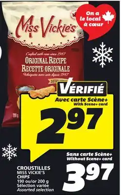 IGA MISS VICKIE'S CHIPS offer