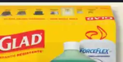 IGA GLAD GARBAGE BAGS offer