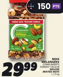 IGA COMPLIMENTS DELUXE MIXTED NUTS offer
