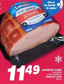 IGA LAFLEUR P'TIT CAPRICE SMOKED HAM offer