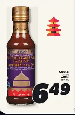 IGA SAN-J SAUCE offer