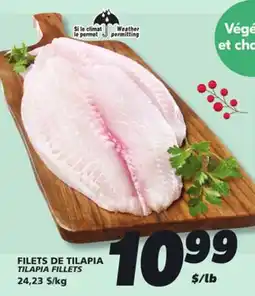 IGA TILAPIA FILLETS offer