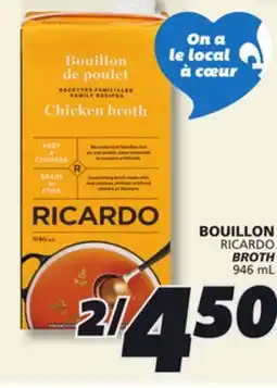 IGA RICARDO BROTH offer