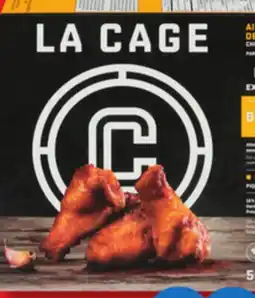 IGA LA CAGE FROZEN CHICKEN WINGS OR DRUMSTICKS offer