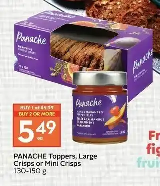 Safeway Panache Toppers, Large Crisps or Mini Crisps offer