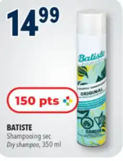 Familiprix BATISTE, Shampooing Dry shampoo, 350 ml offer