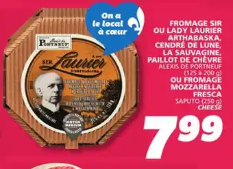 IGA ALEXIS DE PORTNEUF CHEESE offer