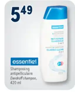 Familiprix ESSENTIEL, Dandruff shampoo, 420 ml offer
