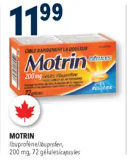Familiprix MOTRIN, Ibuprofen, 200 mg, 72 capsules offer