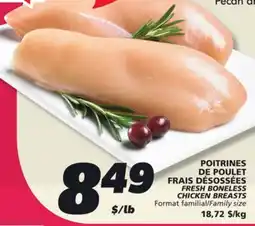 IGA FRESH BONELESS CHICKEN BREASTS offer