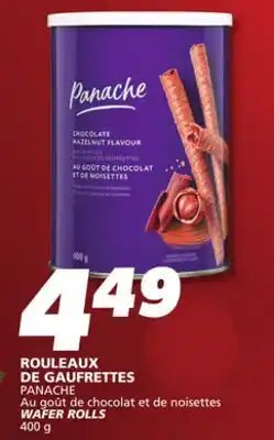 IGA PANACHE WAFER ROLLS offer