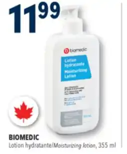 Familiprix Biomedic moisturizing lotion 355ml offer