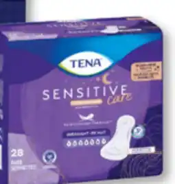 Familiprix Tena Sensitive Care Extra Coverage overnight pads 28un offer