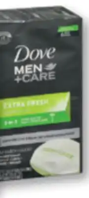 Familiprix Dove Men+Care hand body & face + shave soap bar Extra Fresh offer