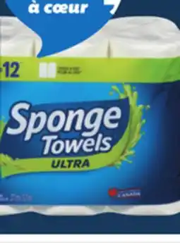 IGA SPONGE PAPER TOWELS, FACIAL TISSUES OR BATHROOM TISSUES offer