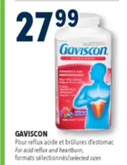 Familiprix GAVISCON, For acid reflux and heartburn, selected sizes offer