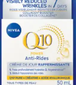 Familiprix Nivea Q10 Power anti-wrinkle firming day cream SPF30 - 50ml offer