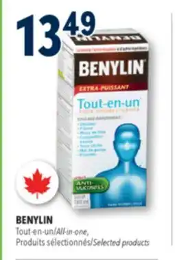 Familiprix BENYLIN, All-in-one,Selected products offer