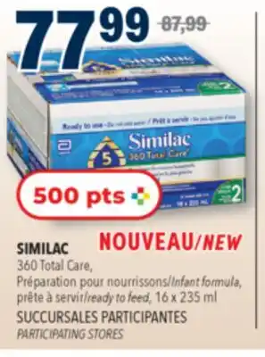 Familiprix SIMILAC, 360 Total Care, Infant ready to feed, 24 x 59 ml offer