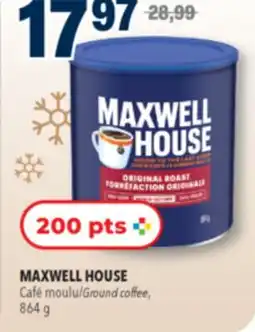 Familiprix MAXWELL HOUSE, Ground coffee, 864 g offer
