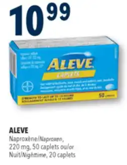 Familiprix Aleve naproxen sodium tablets 50un offer