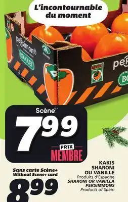 IGA SHARONI OR VANILLA PERSIMMONS offer