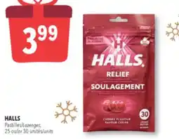 Familiprix Halls Mentho-Lyptus cherry flavour cough drops offer