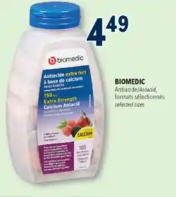 Familiprix BIOMEDIC, Antacid, selected sizes offer