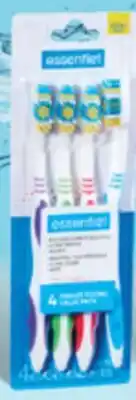 Familiprix Essentiel toothbrush soft 4un offer